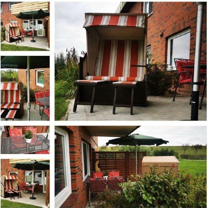 Deichwohnung Strandweg 7 Friedrichskoog Spitze Bagian luar foto